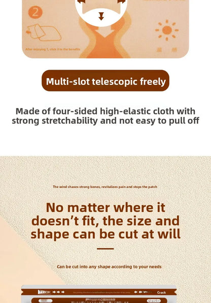 Thermal Therapy Patch - Herbal Warming Relief for Joint & Muscle Discomfort, Soothing Moxa Heat for Enhanced Circulation