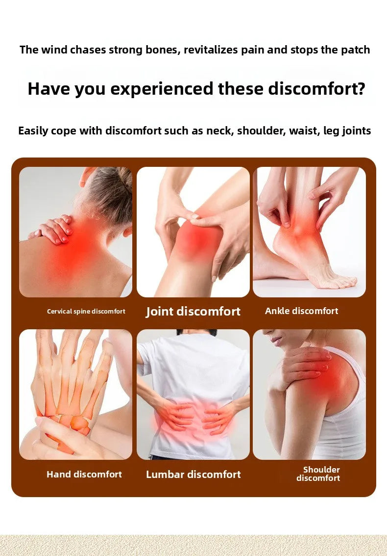 Thermal Therapy Patch - Herbal Warming Relief for Joint & Muscle Discomfort, Soothing Moxa Heat for Enhanced Circulation