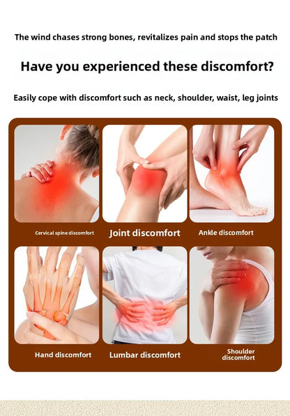 Thermal Therapy Patch - Herbal Warming Relief for Joint & Muscle Discomfort, Soothing Moxa Heat for Enhanced Circulation