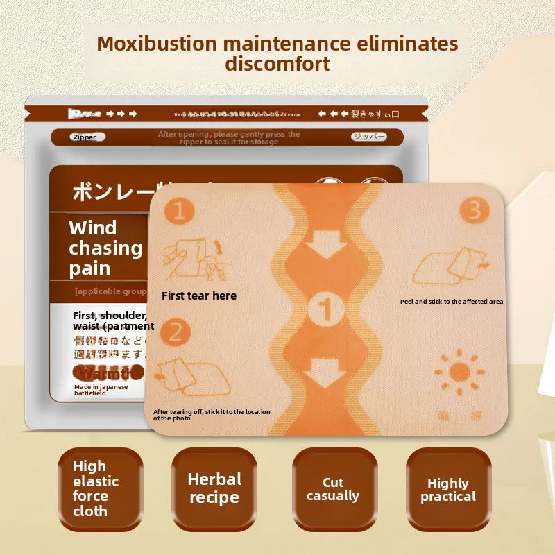 Thermal Therapy Patch - Herbal Warming Relief for Joint & Muscle Discomfort, Soothing Moxa Heat for Enhanced Circulation