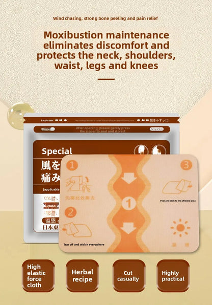 Thermal Therapy Patch - Herbal Warming Relief for Joint & Muscle Discomfort, Soothing Moxa Heat for Enhanced Circulation