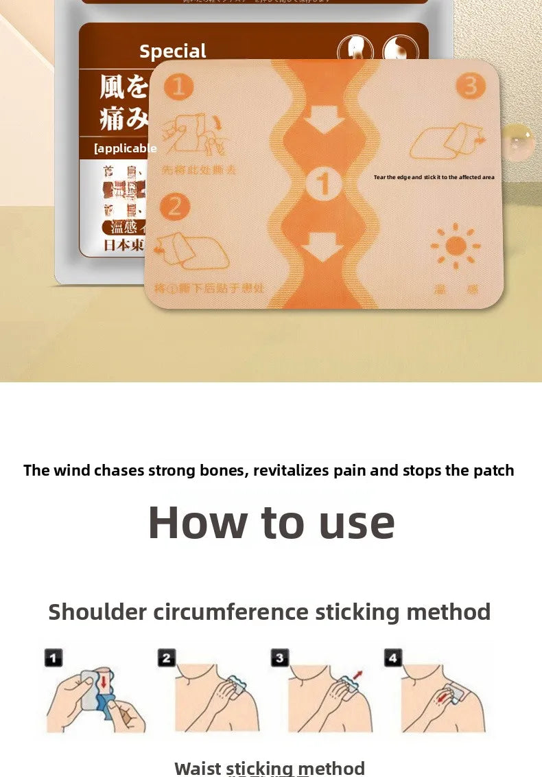 Thermal Therapy Patch - Herbal Warming Relief for Joint & Muscle Discomfort, Soothing Moxa Heat for Enhanced Circulation